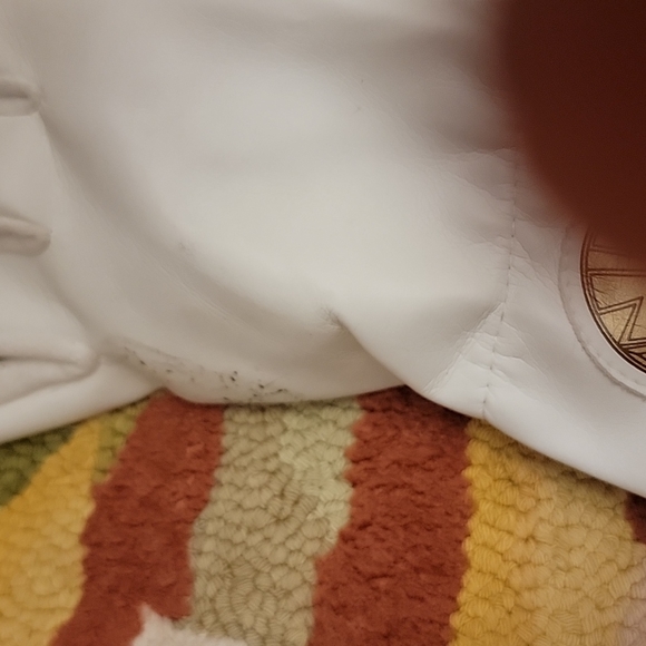 Vtg 1994 Mighty Morphin Power Rangers White Ranger Sound Effect Glov - Picture 3 of 8